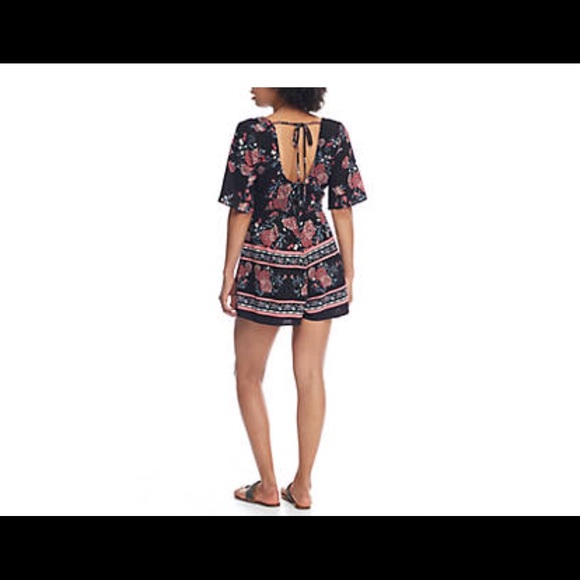 🎉HPx3🎉Ash & Violet Romper NWT 🌺 - Picture 3 of 8